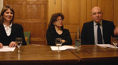 Chantal Galladé (Winterthur), Anita Thanei (Zürich) und Daniel Jositsch (Stäfa)